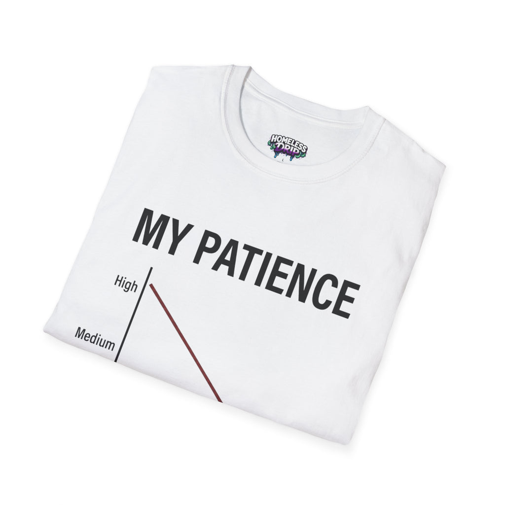 My Patience T-Shirt — Funny Graph Tee